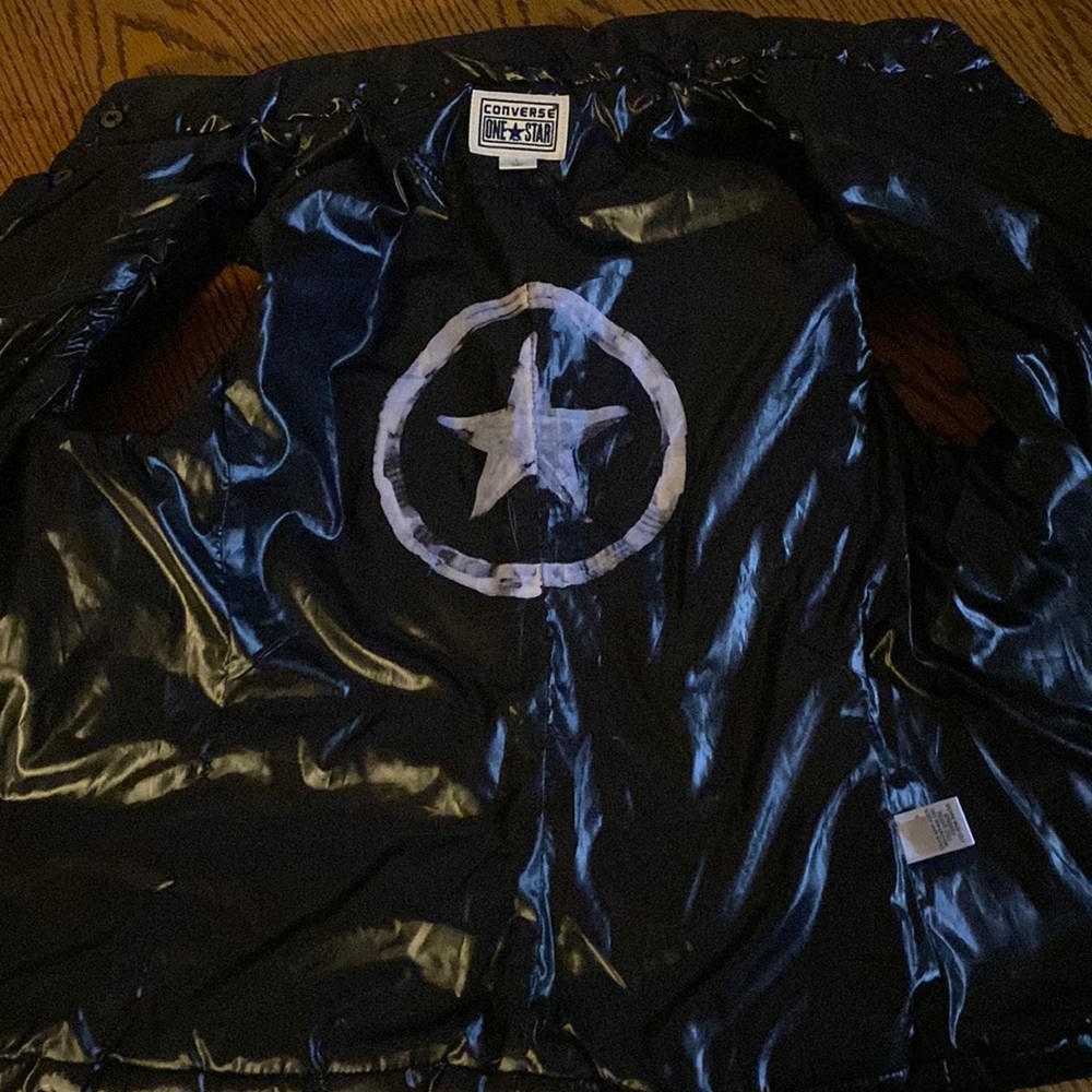 Black Converse Vest.     LIKE NEW